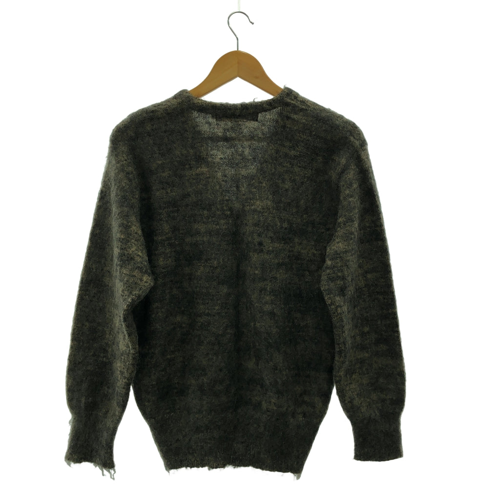 HAVERSACK / ハバーサック | モヘヤ ウール Vネック カーディガン | M | レディース