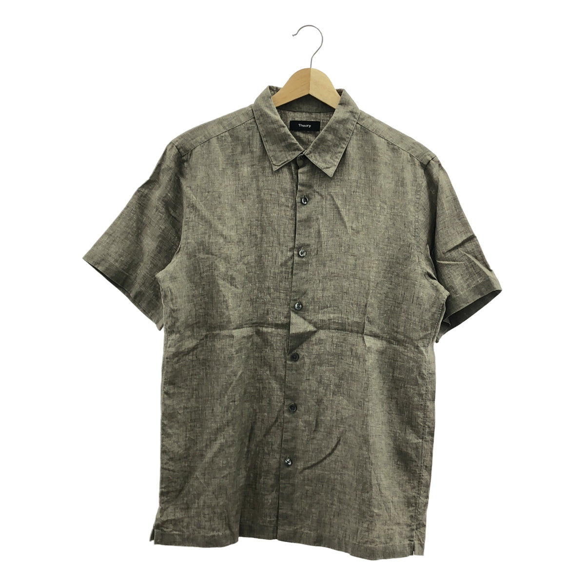 理論 | IRVING SS_SUMMER LINEN SHIRTING 3 亞麻襯衫 | 尺寸 S | 男款
