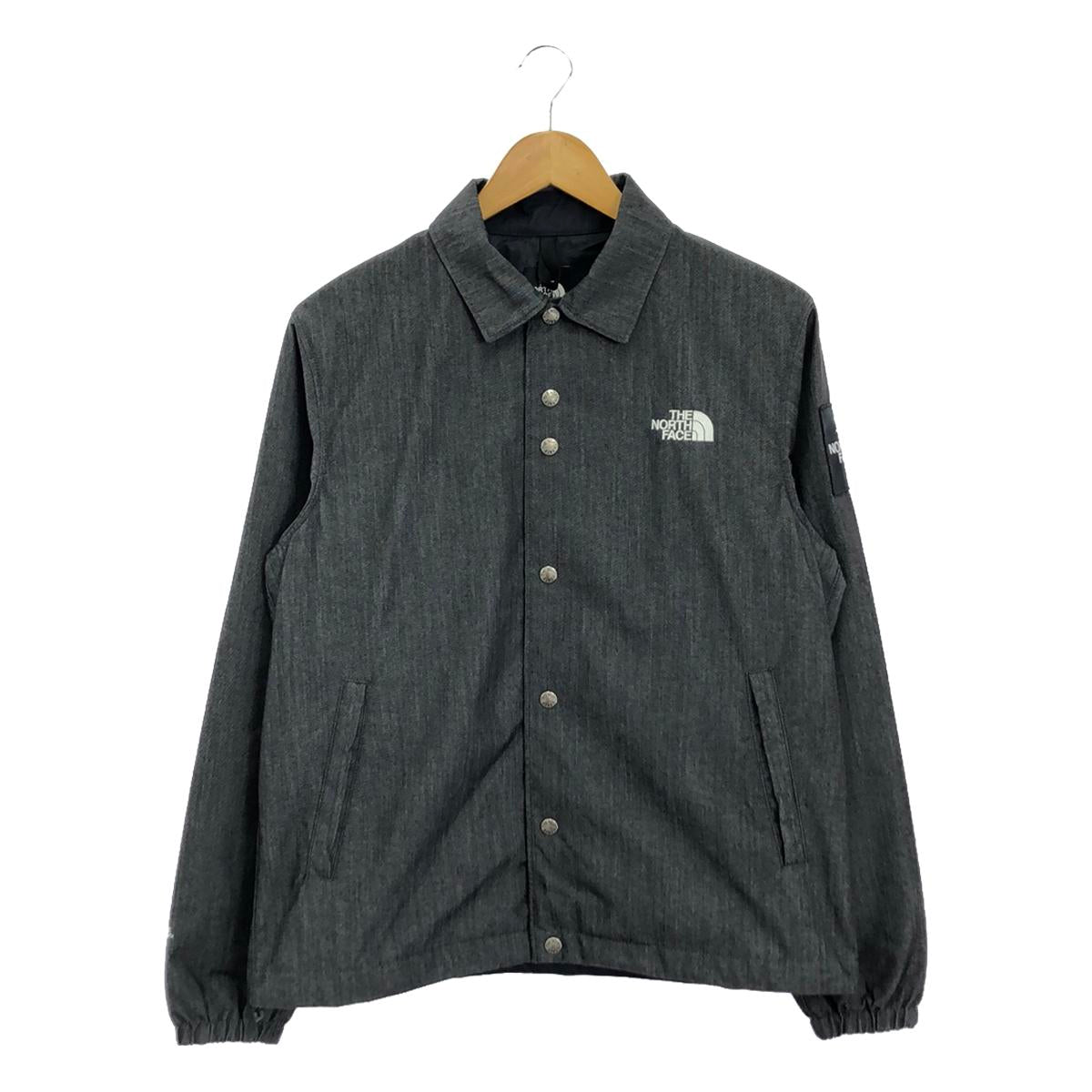 THE NORTH FACE / ザノースフェイス | GTX DENM COACH JK ゴアテックス デニム コーチジャケット | S | ブラック | メンズ