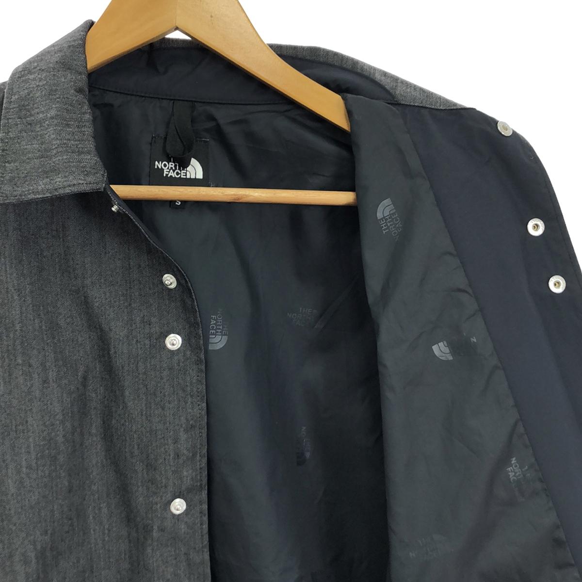 THE NORTH FACE / ザノースフェイス | GTX DENM COACH JK ゴアテックス デニム コーチジャケット | S | ブラック | メンズ