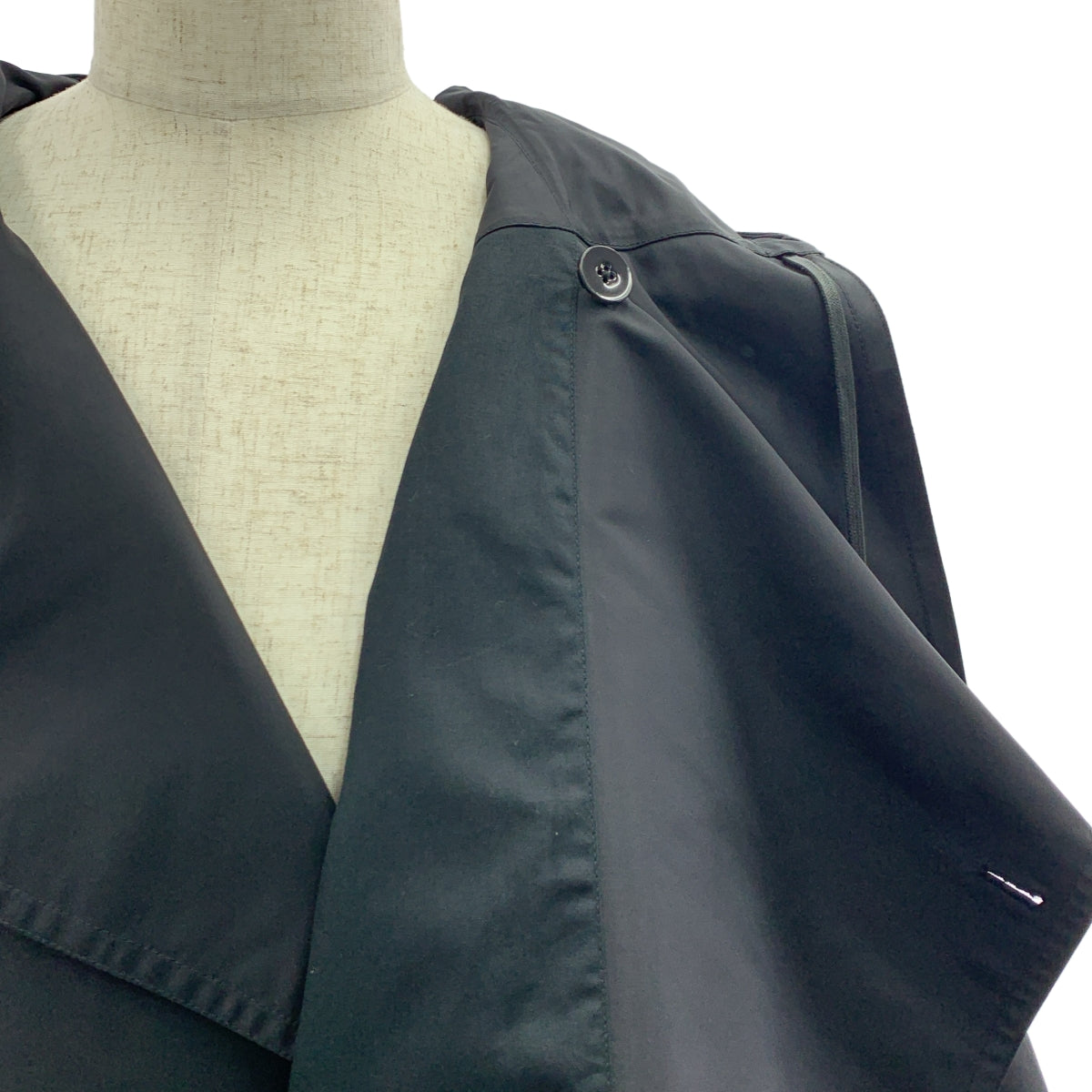 JIL SANDER / ジルサンダー | ナイロン オーバーサイズ フーデッドコート | 48 | メンズ