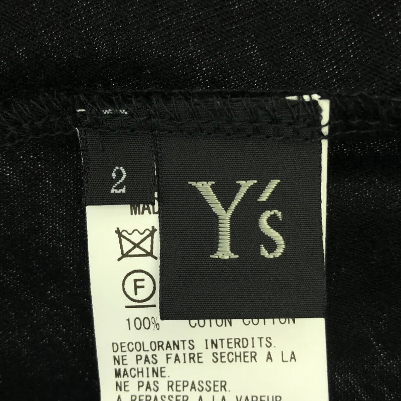 Y's / ワイズヨウジヤマモト | 2022AW | コットン カットソー カーディガン ジャケット | 2 | レディース