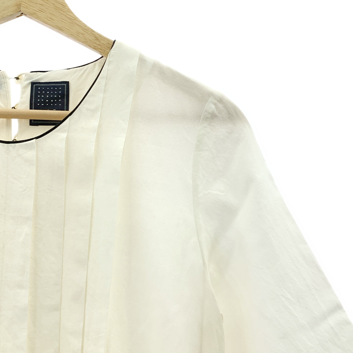 mina perhonen / ミナペルホネン | pilli ピーリ / シルク コットン ギャザーワンピース | 36 | レディース