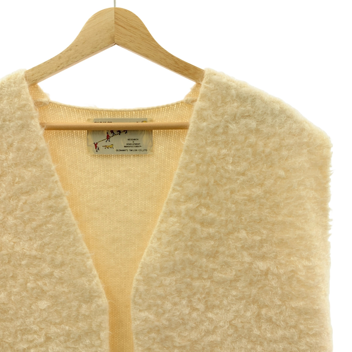 R&D.M.Co / オールドマンズテーラー | PILE KNIT GILET モヘヤ ジレ ベスト | F | レディース