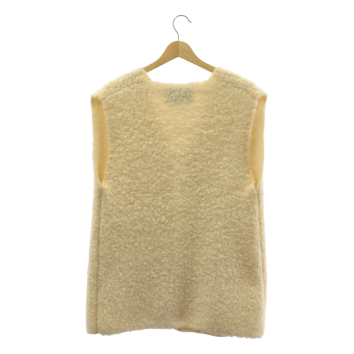 R&D.M.Co / オールドマンズテーラー | PILE KNIT GILET モヘヤ ジレ ベスト | F | レディース