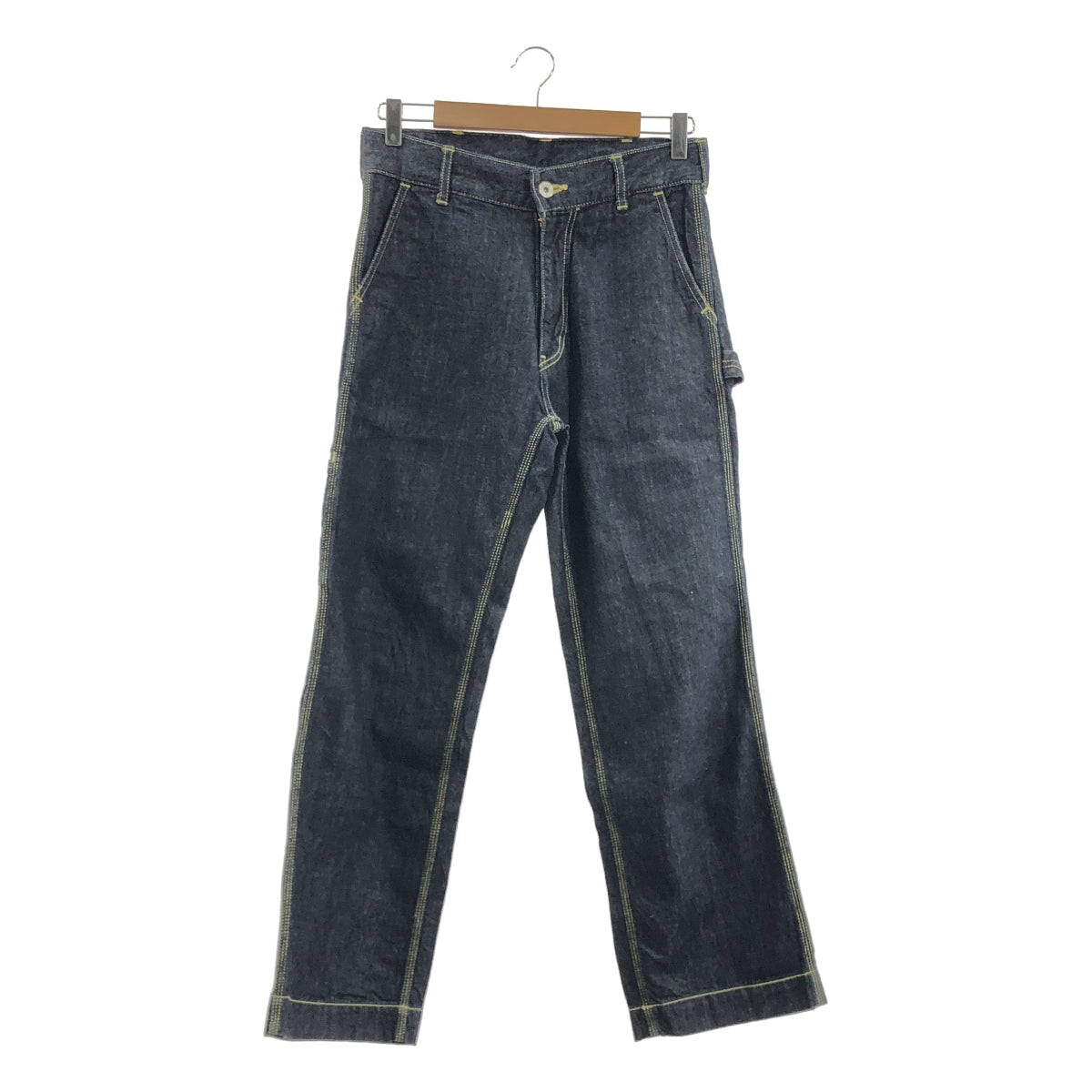[狀況極佳] TIGRE BROCANTE | 牛仔畫家褲 | XS | 靛藍 | 女款