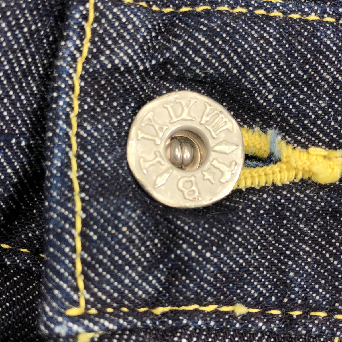 [狀況極佳] TIGRE BROCANTE | 牛仔畫家褲 | XS | 靛藍 | 女款