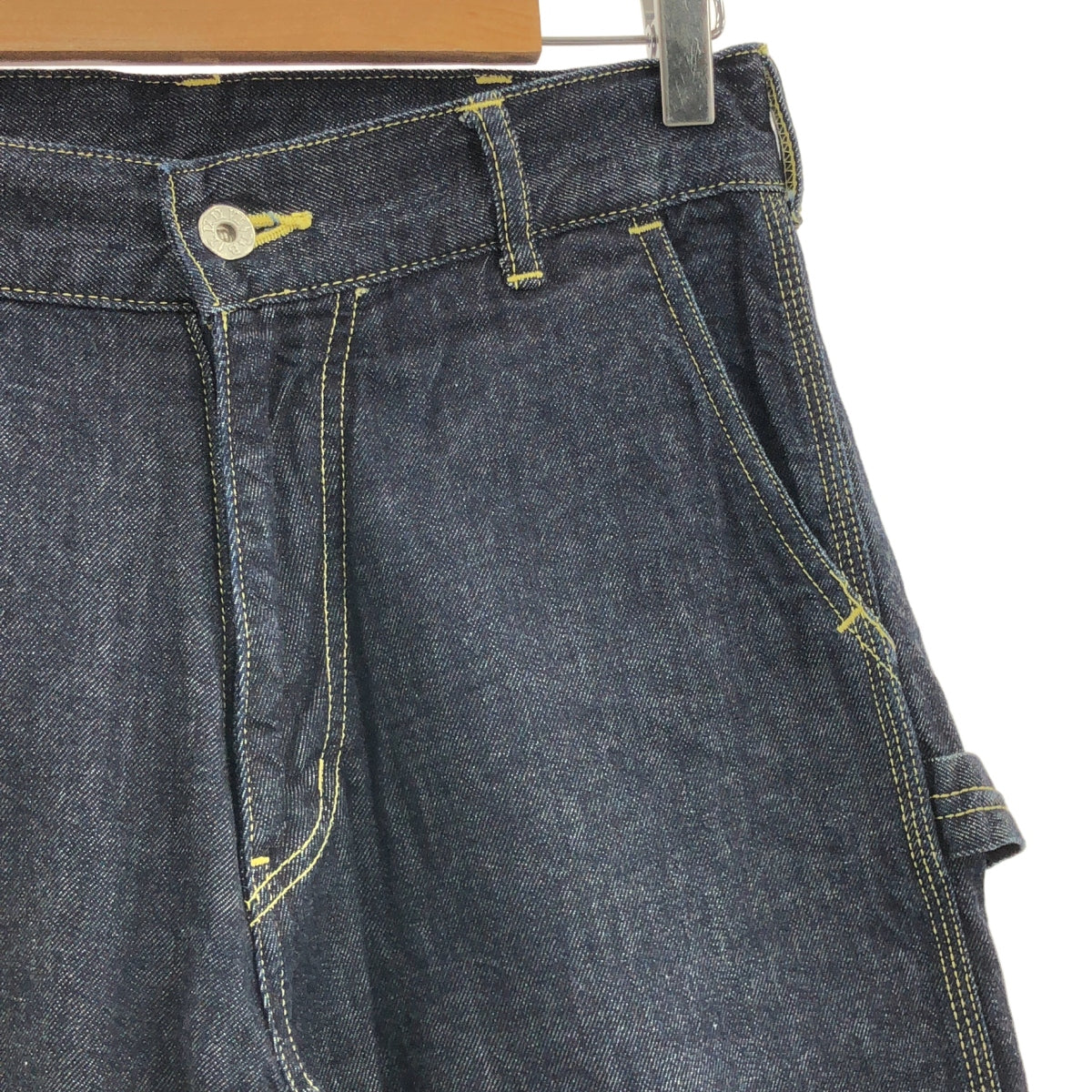 [狀況極佳] TIGRE BROCANTE | 牛仔畫家褲 | XS | 靛藍 | 女款