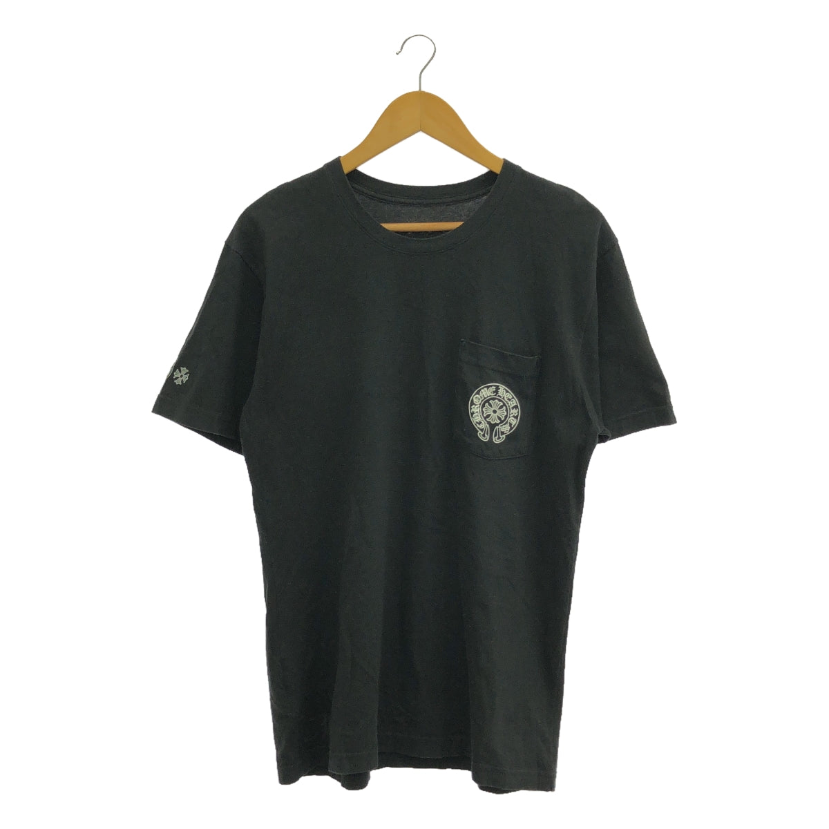 CHROME HEARTS / 크롬 하트 | Gradient Floral T-shirt / 그라데이션 양면 프린트 오버 T 셔츠 컷소우 | L | 남성