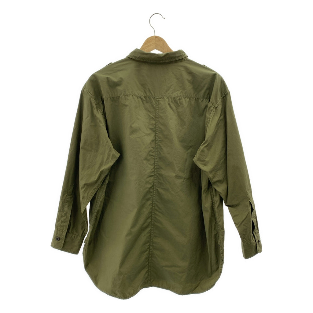 Deuxieme Classe / 두지엠 클래스 | 더블 포켓 밀리터리 셔츠 블라우스 | F | 여성