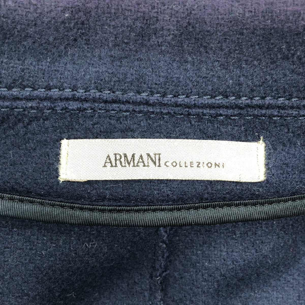 ARMANI COLLEZIONI | 羊毛雙排扣外套 | 尺寸 46 | 男款