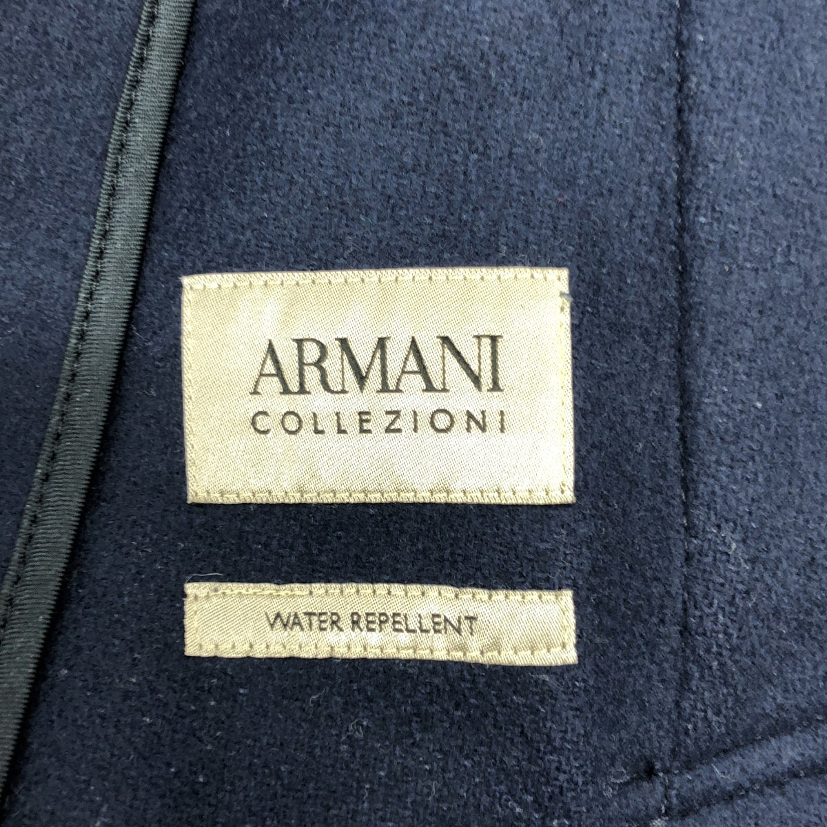 ARMANI COLLEZIONI | 羊毛雙排扣外套 | 尺寸 46 | 男款