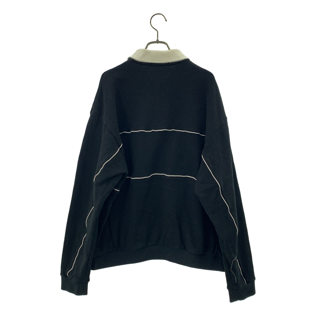 FRED PERRY / フレッドペリー | ×AMERICAN RAG CIE / ロゴ ハーフジップ スウェット | L | メンズ