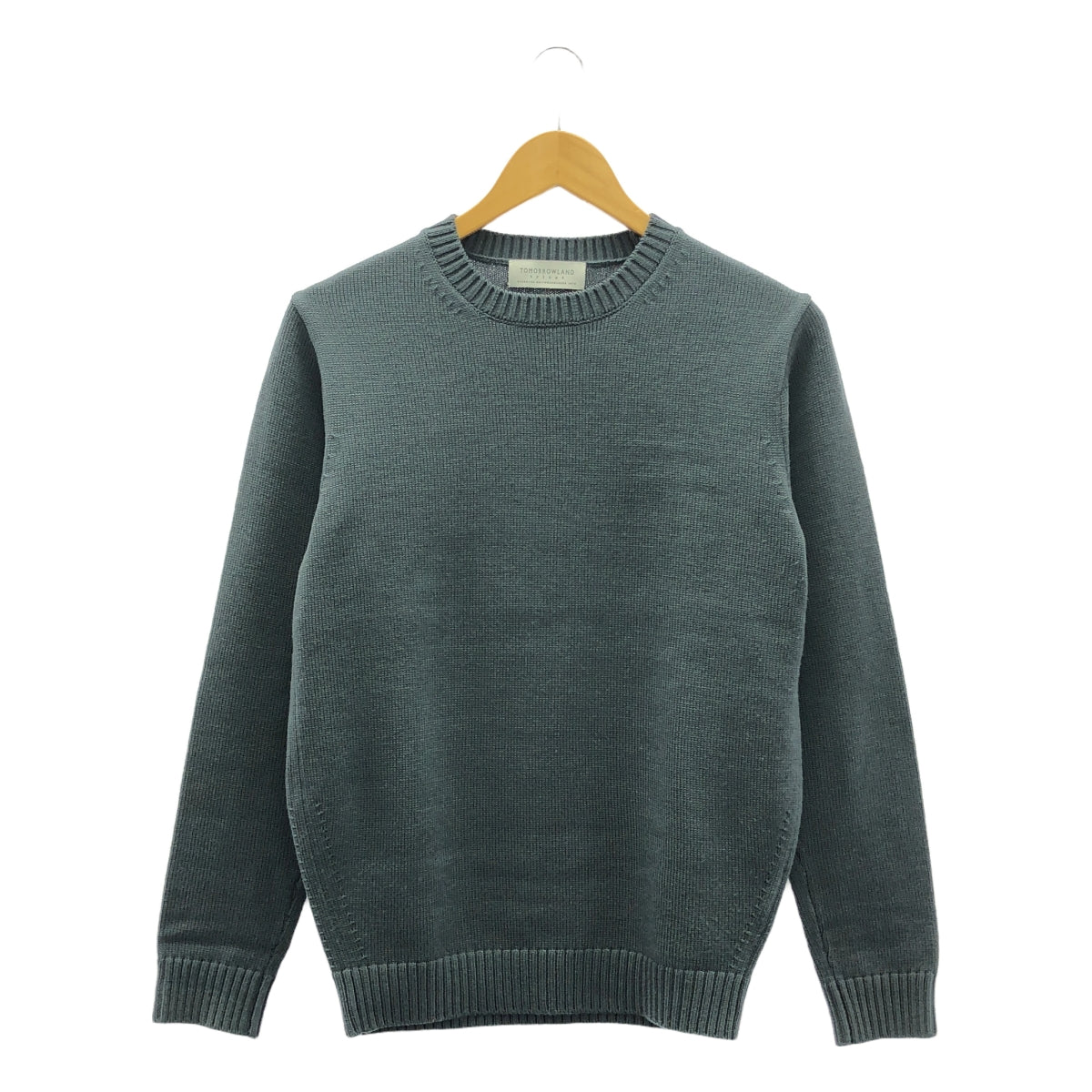 明日世界 |美利奴基本款圓領套頭針織衫 | XS |灰色 |男士