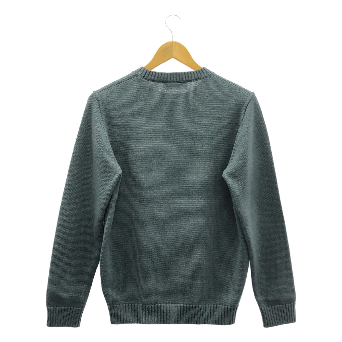 明日世界 |美利奴基本款圓領套頭針織衫 | XS |灰色 |男士