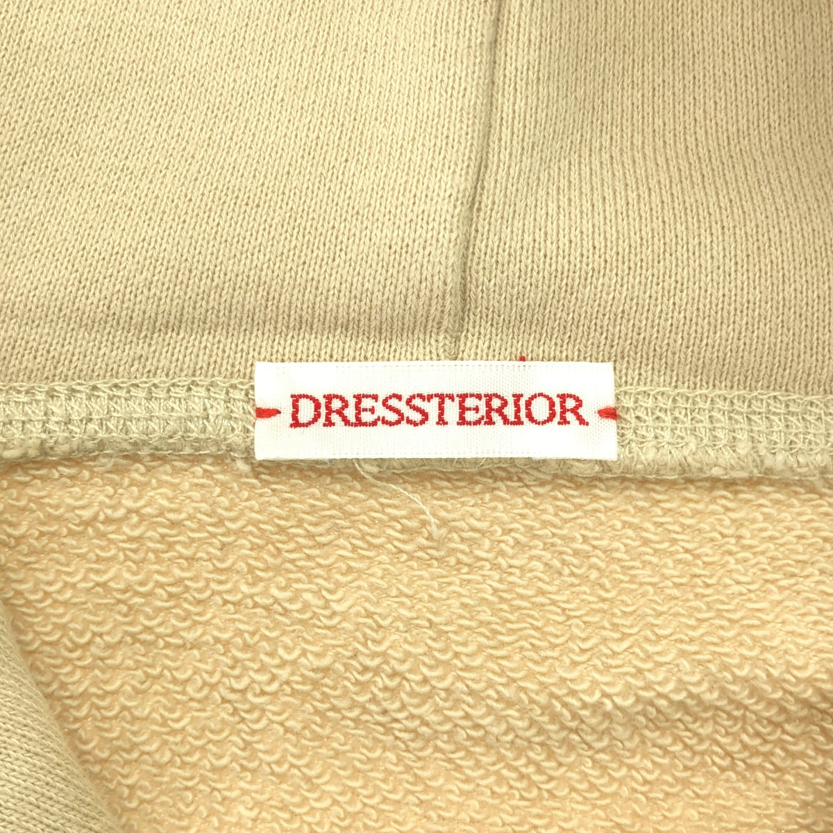 DRESSTERIOR / ドレステリア | ソフト コットン フード プルオーバー | 36 | ベージュ | レディース