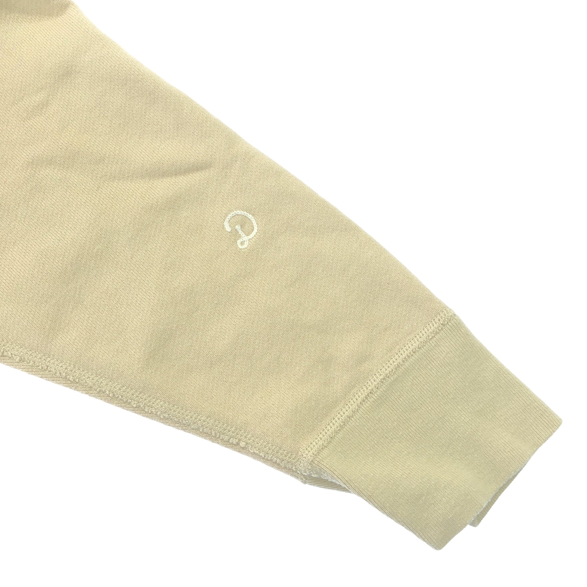 梳妝台 |柔軟棉質連帽套頭衫 | 36 |米色 |女性的