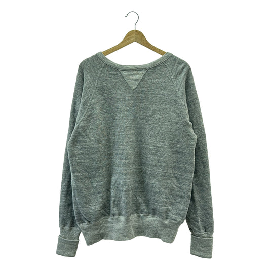 KENNETH FIELD / ケネスフィールド | SWEAT RAGLAN CREW  / 霜降り スウェット プルオーバー | L | メンズ