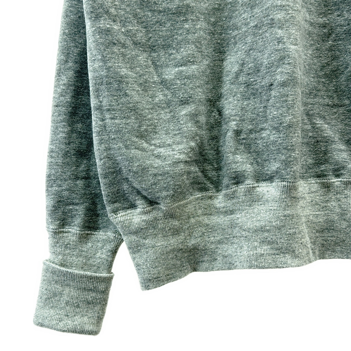 KENNETH FIELD / Kenneth Field | SWEAT RAGLAN CREW / Marbled sweatshirt pullover | L | Men's