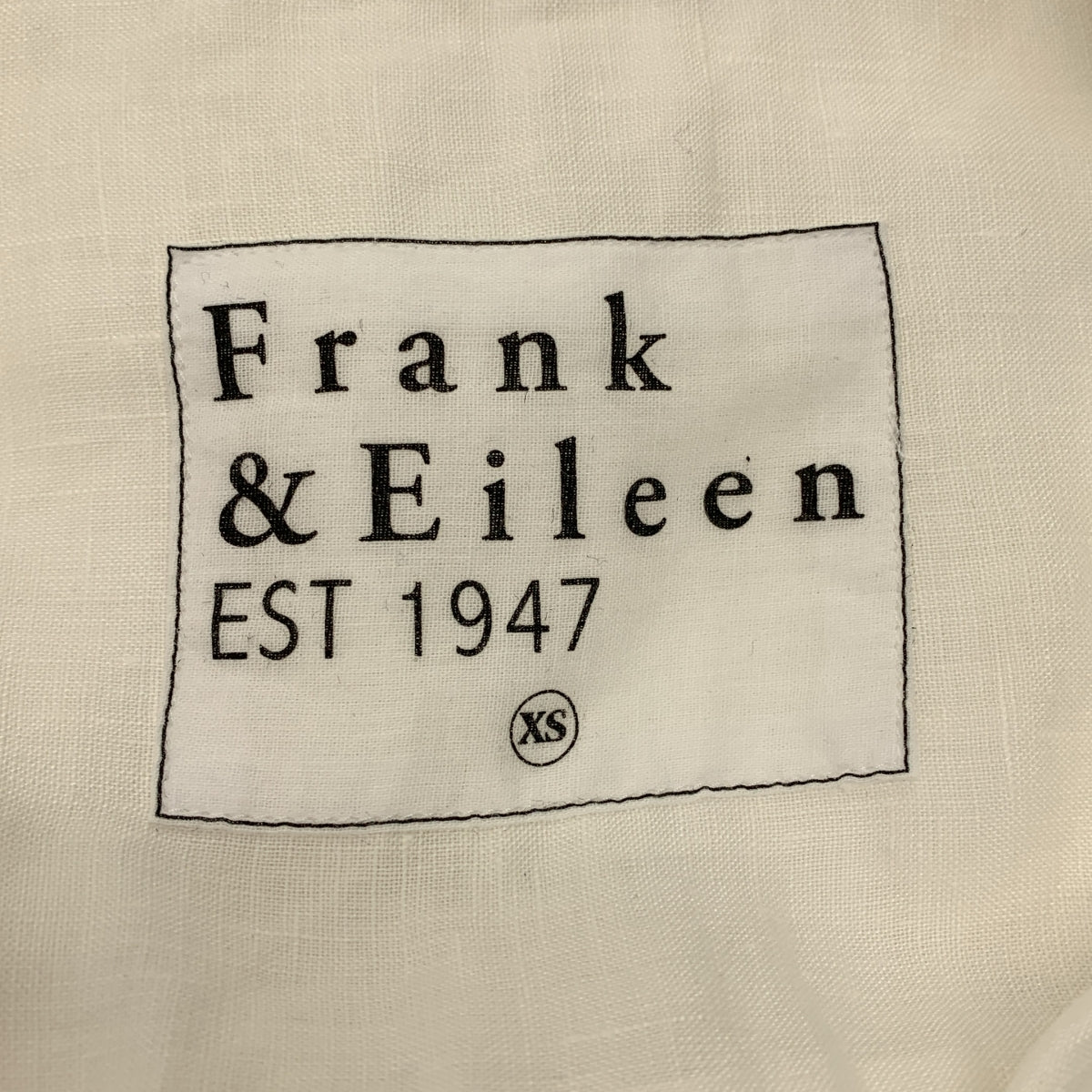 Frank&Eileen / フランクアンドアイリーン | ROSE / WHLN / リネン シャツ ブラウス | XS |