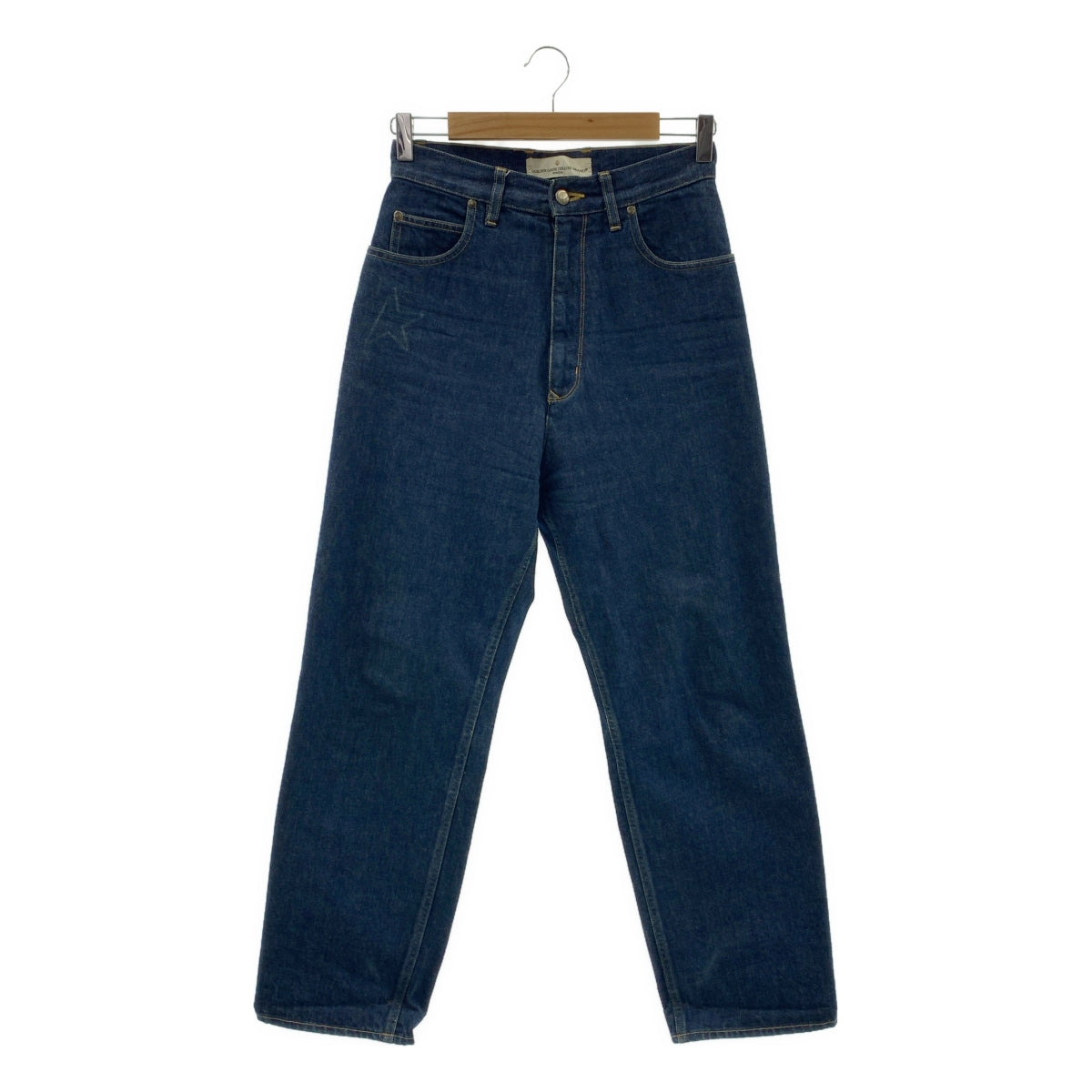 GOLDEN GOOSE / ゴールデングース | スター デニム ワイド パンツ | 25 | インディゴ | レディース