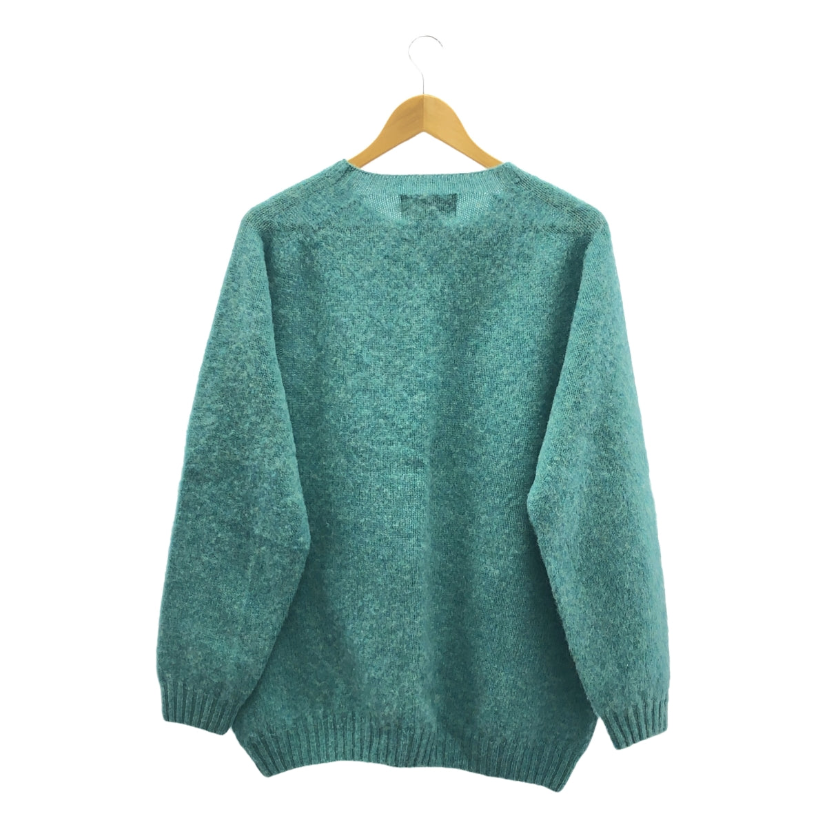 [狀況良好] Harley Of Scotland | 羊毛圓領針織毛衣 | 尺寸 44 | 藍色 | 男款