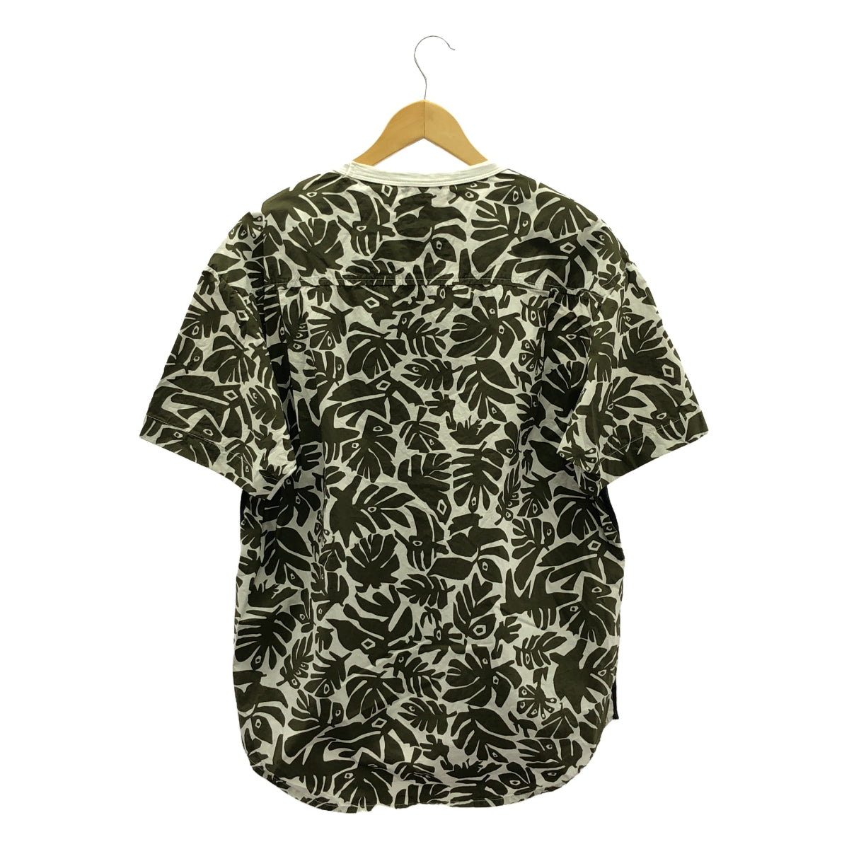 MARNI | Back print cut and sew | 48 | Black/Khaki/White | Men's