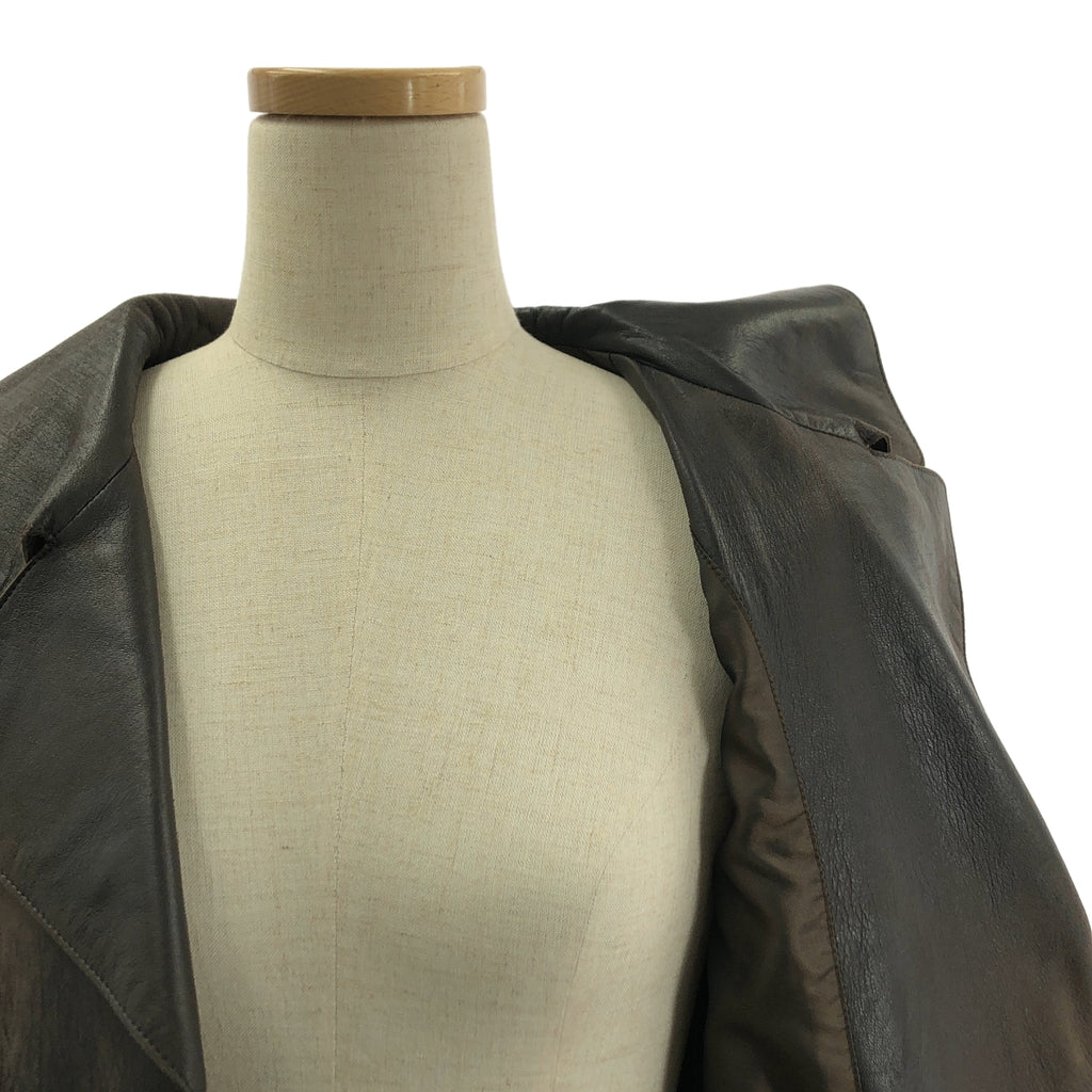 BEATING HEART / 비팅 하트 | 양가죽 램 가죽 벨티드 코트 / 총 안감 | 2 |