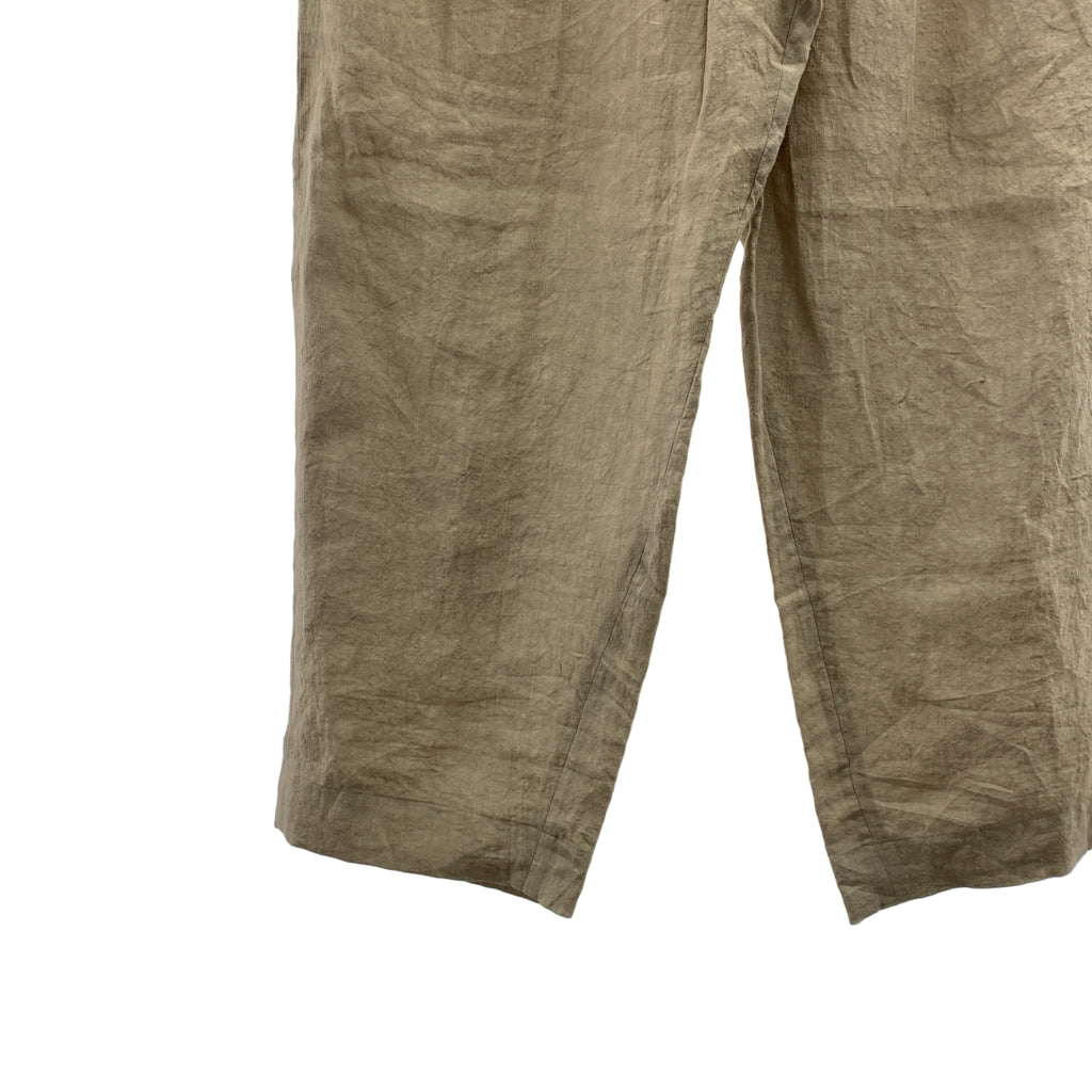 ziggy chen / ジギーチェン | 2025SS | Front Pleats Wide Leg Trousers / 2タック ワイド スラックス パンツ | 44 | メンズ