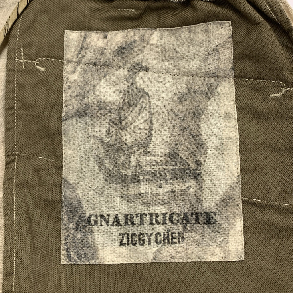 ziggy chen / ジギーチェン | 2025SS | Front Pleats Wide Leg Trousers / 2タック ワイド スラックス パンツ | 44 | メンズ