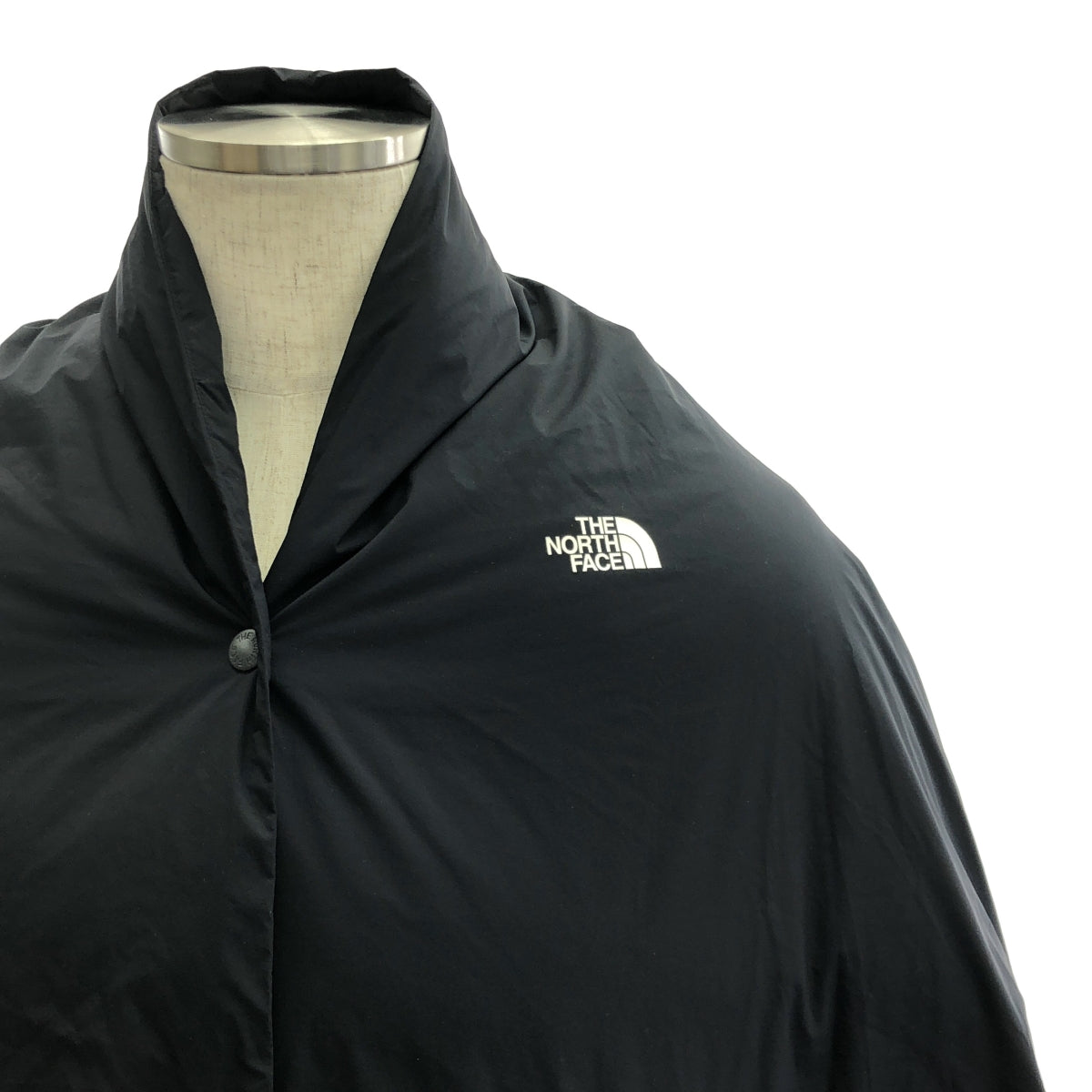 [成色好] THE NORTH FACE / 北面 | × HYKE 特製輕盈羽絨斗篷 | F | 黑色 | 男款