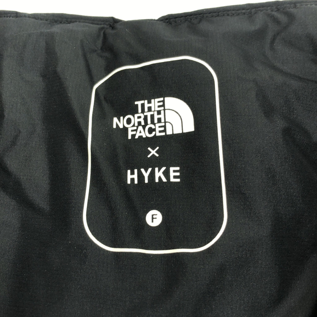 【美品】  THE NORTH FACE / ザノースフェイス | × HYKE 別注 Light Down Cape ライトダウンケープ | F | ブラック | メンズ