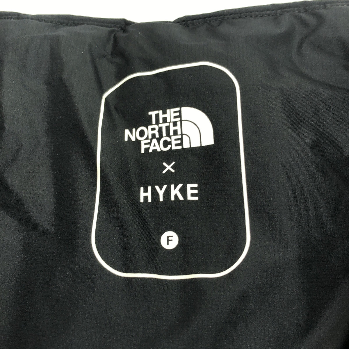 [成色好] THE NORTH FACE / 北面 | × HYKE 特製輕盈羽絨斗篷 | F | 黑色 | 男款