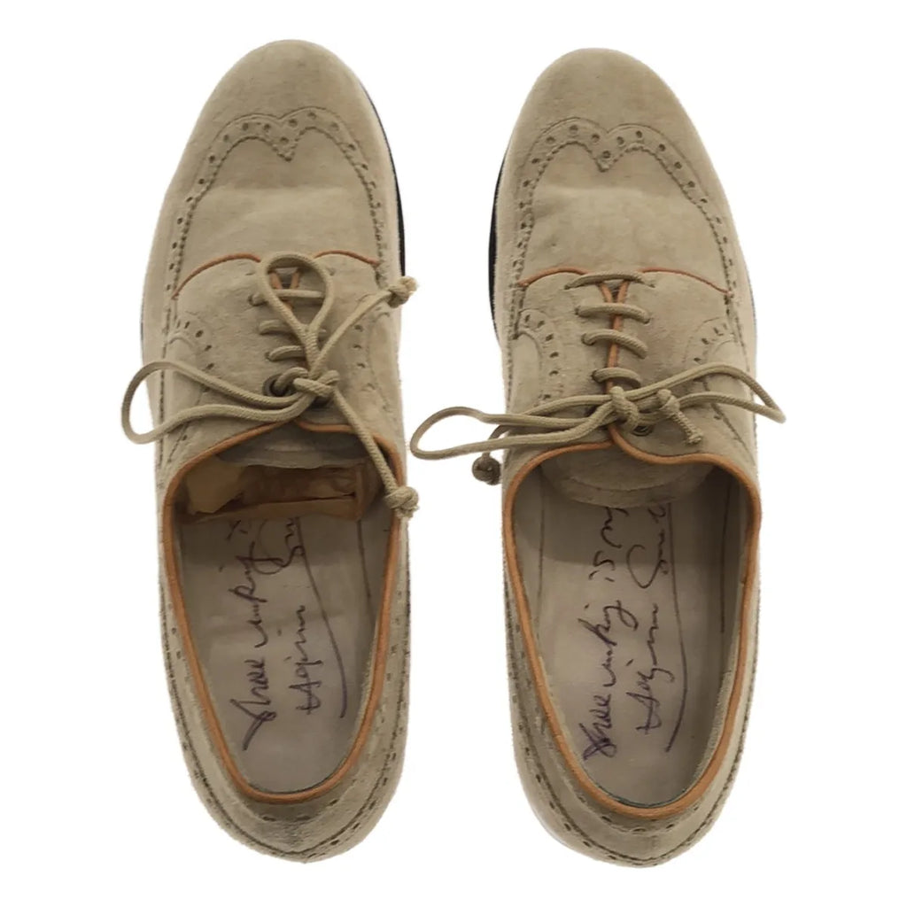 SONOMITSU / そのみつ | ウイングチップシューズ | 24 1/2 | ベージュ | レディース