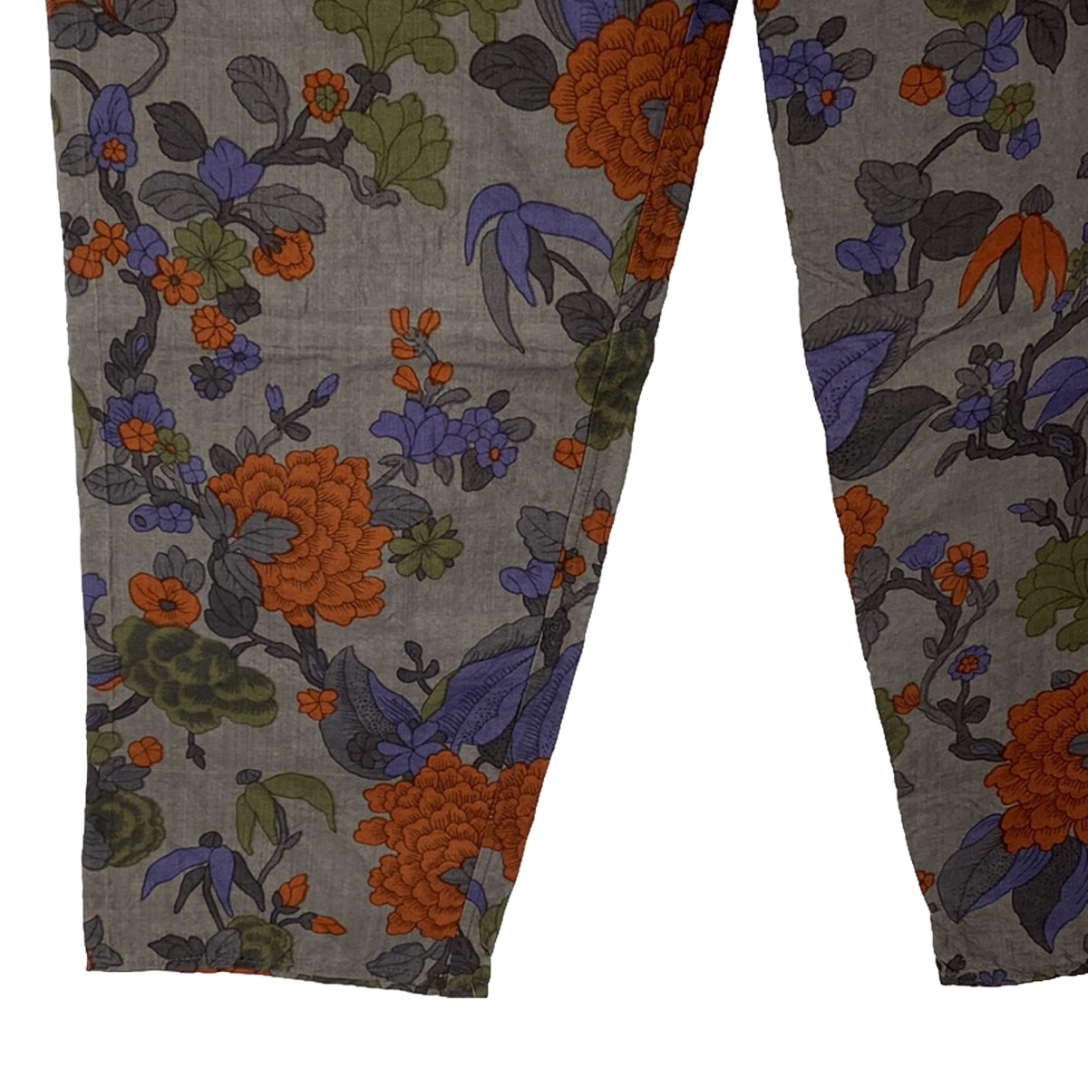 SAINT LAURENT | Flower Easy Pants | Grey | Women's