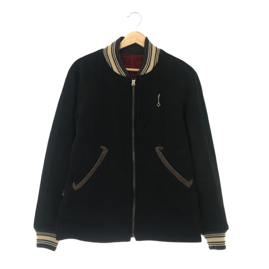 OLD JOE BRAND / 올드 조 | 울 가죽 전환 Stajan | 블랙 | 남성