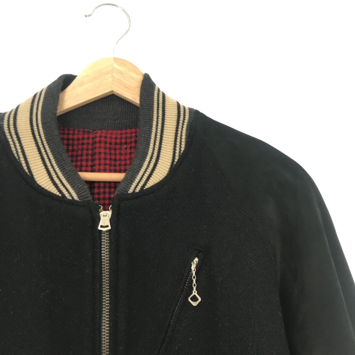 OLD JOE BRAND / 올드 조 | 울 가죽 전환 Stajan | 블랙 | 남성