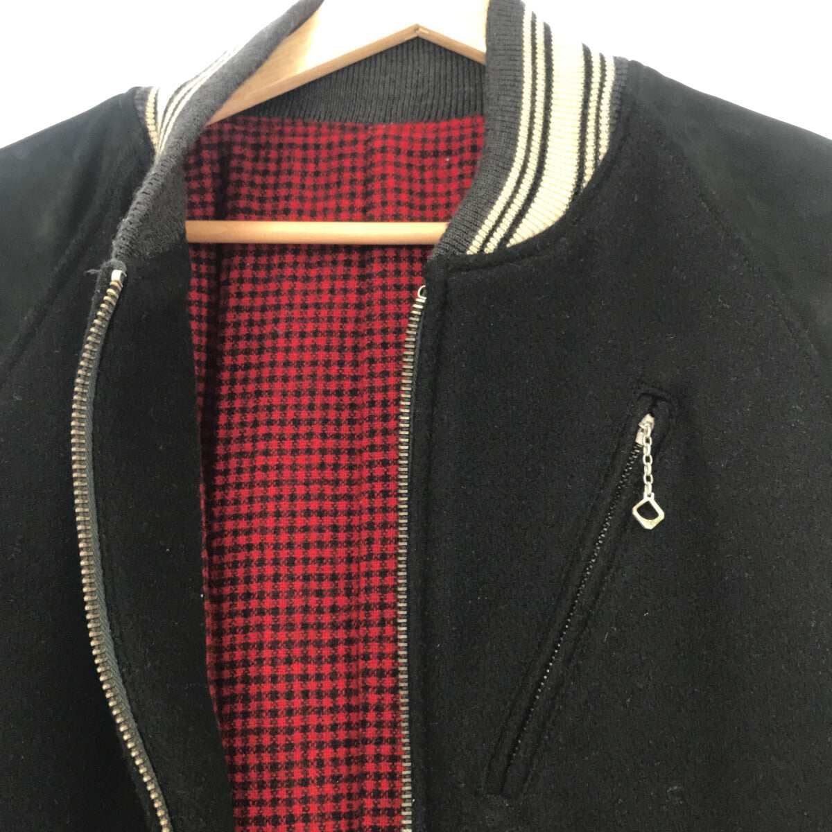 OLD JOE BRAND / 올드 조 | 울 가죽 전환 Stajan | 블랙 | 남성