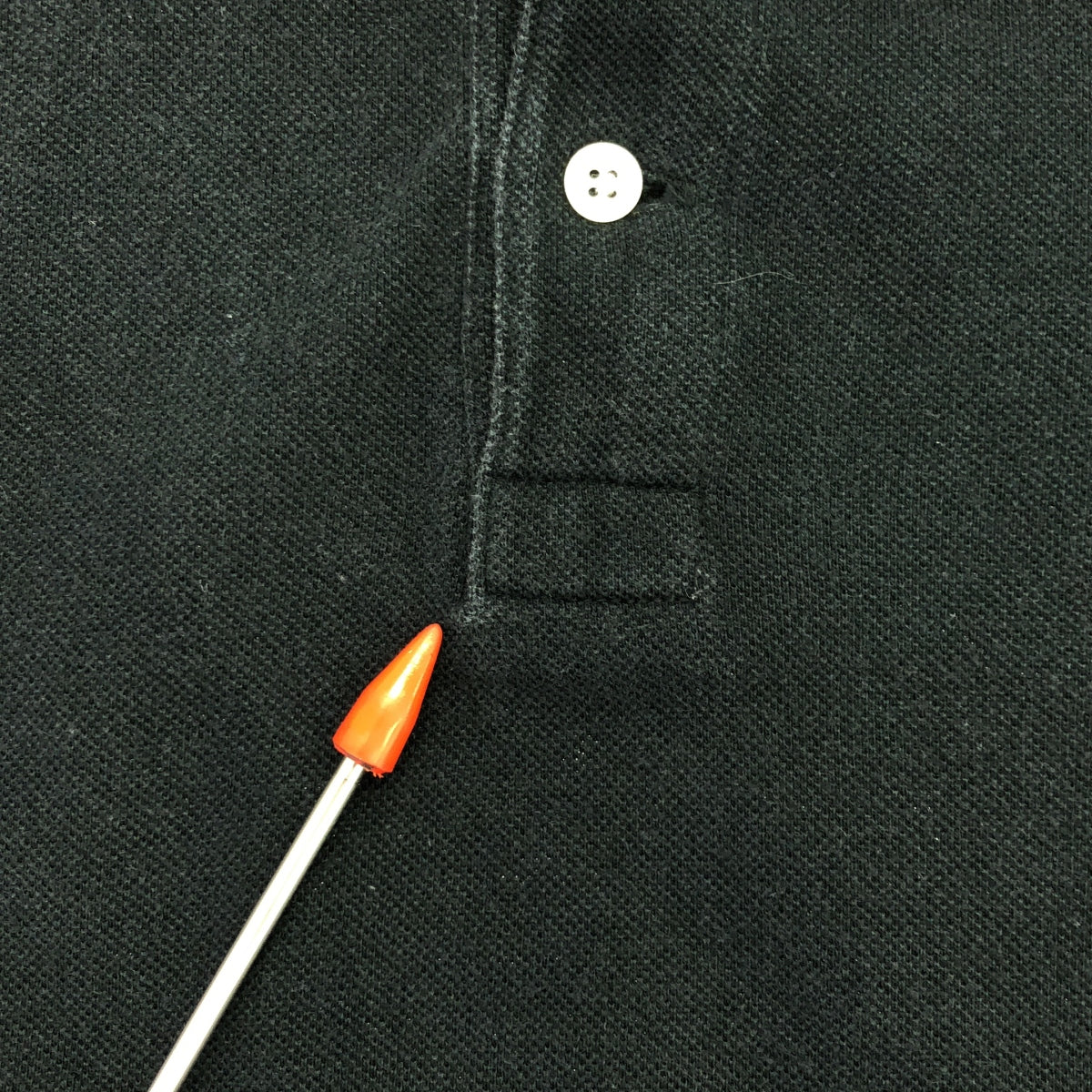 PLAY COMME des GARCONS | Heart patch pique polo shirt | L | Men's