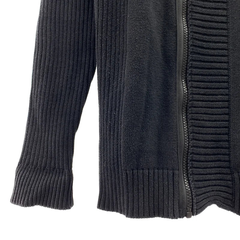 G-STAR RAW / ジースターロー | ロゴ ジップアップ ニット カーディガン | S | メンズ