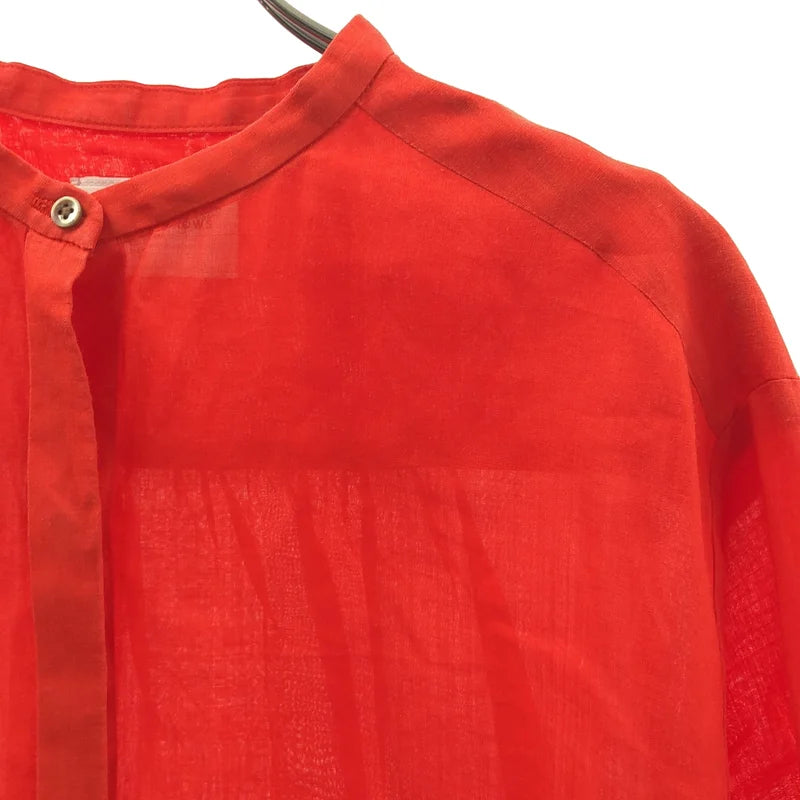 UNITED ARROWS / ユナイテッドアローズ | ラミー バンドカラー シャツ | 38 | レディース