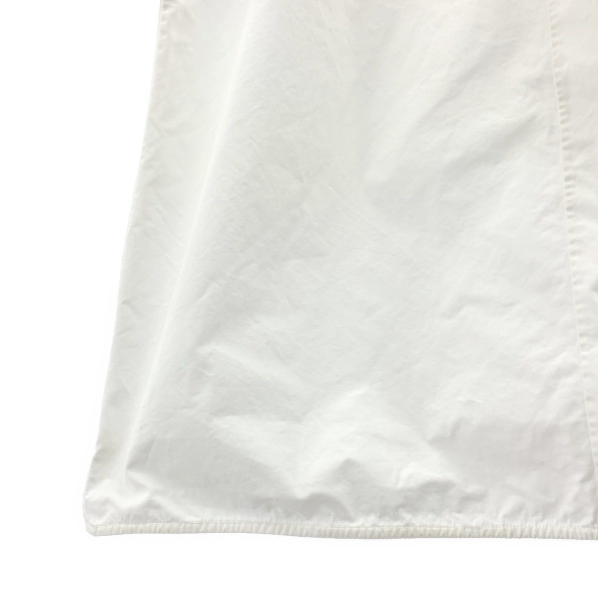 JIL SANDER / 질 썬더 | 코튼 개더 키넥 블라우스 | 34 | 여성