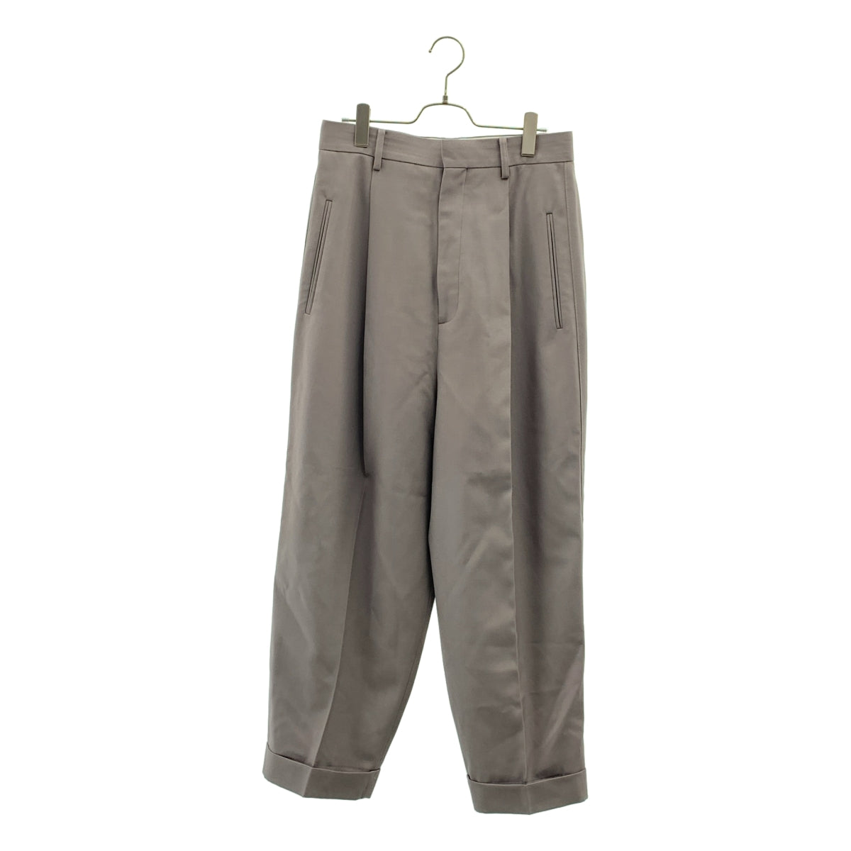 beautiful people / 뷰티풀 피플 | wool gabardine one tuck tapered pants 울 탁 팬츠 | 40 |