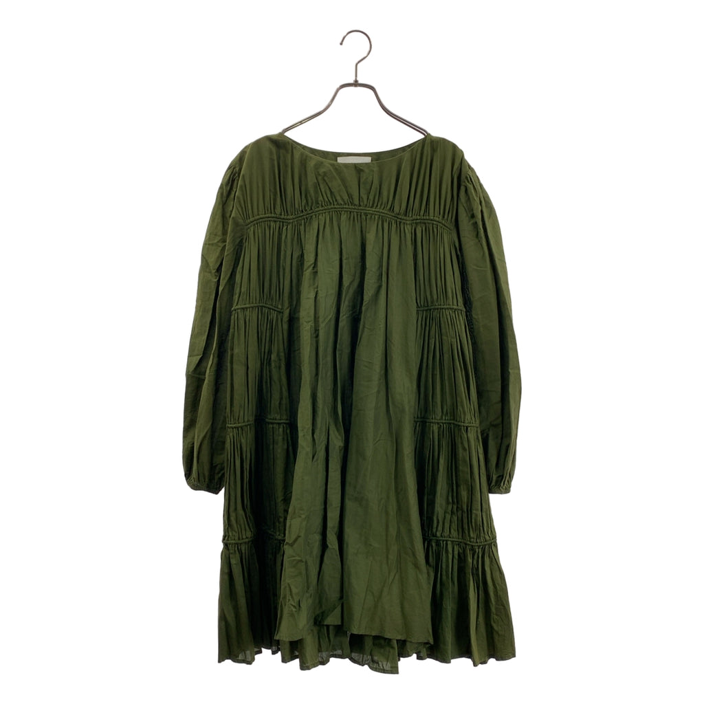 MERLETTE / マーレット | コットン シルク ティアードワンピース | XS | レディース