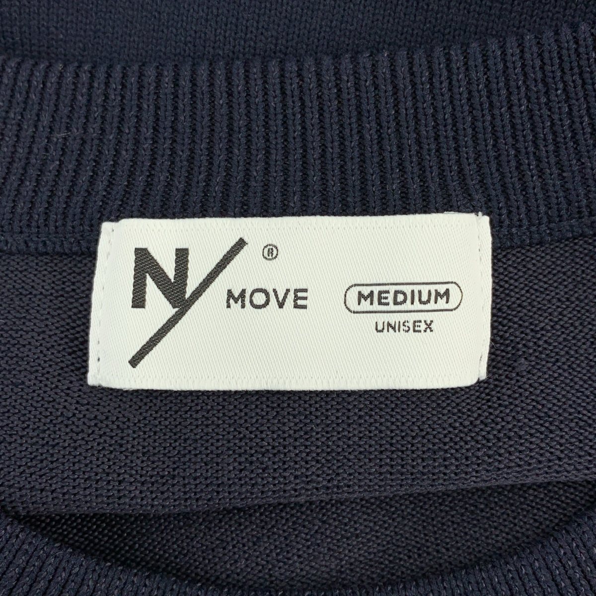 【成色極佳】NEUTRALWORKS. | WHIFF/針織長袖圓領衫 | M碼 | 海軍藍 | 男士