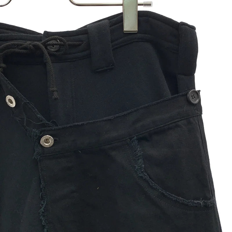 LIMI feu / リミフゥ | 2021AW | デニム 切替 レイヤードパンツ | 2 | レディース