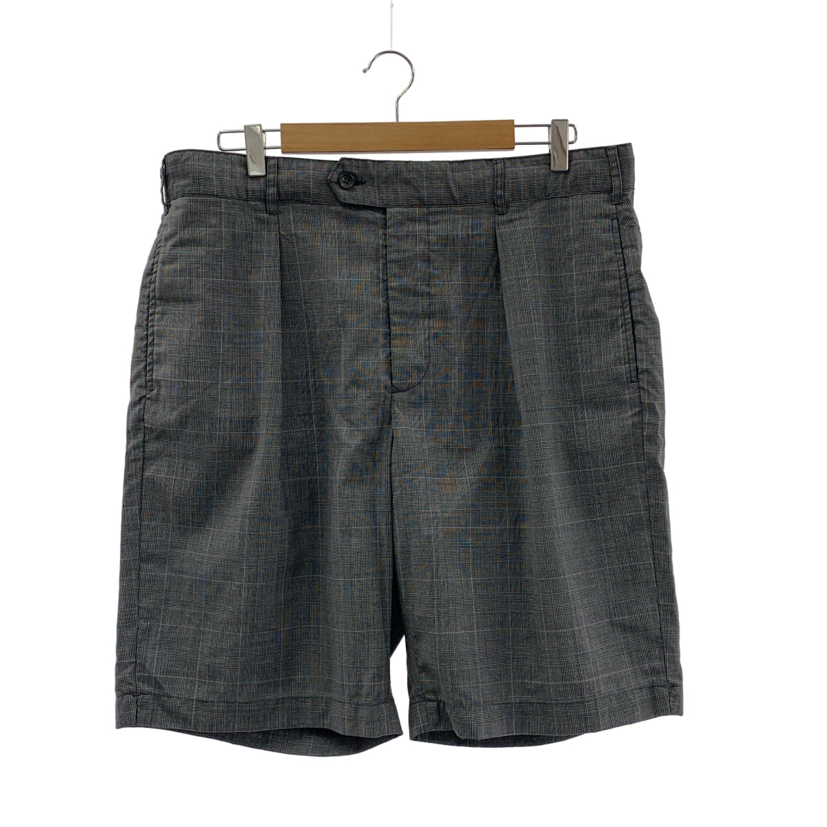 Engineered Garments / エンジニアドガーメンツ | グレンチェック タック ワイド ショート パンツ ショーツ | L | メンズ