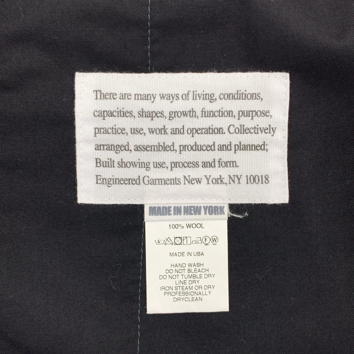 Engineered Garments | 格倫格紋褶皺寬短褲 | L碼 | 男款