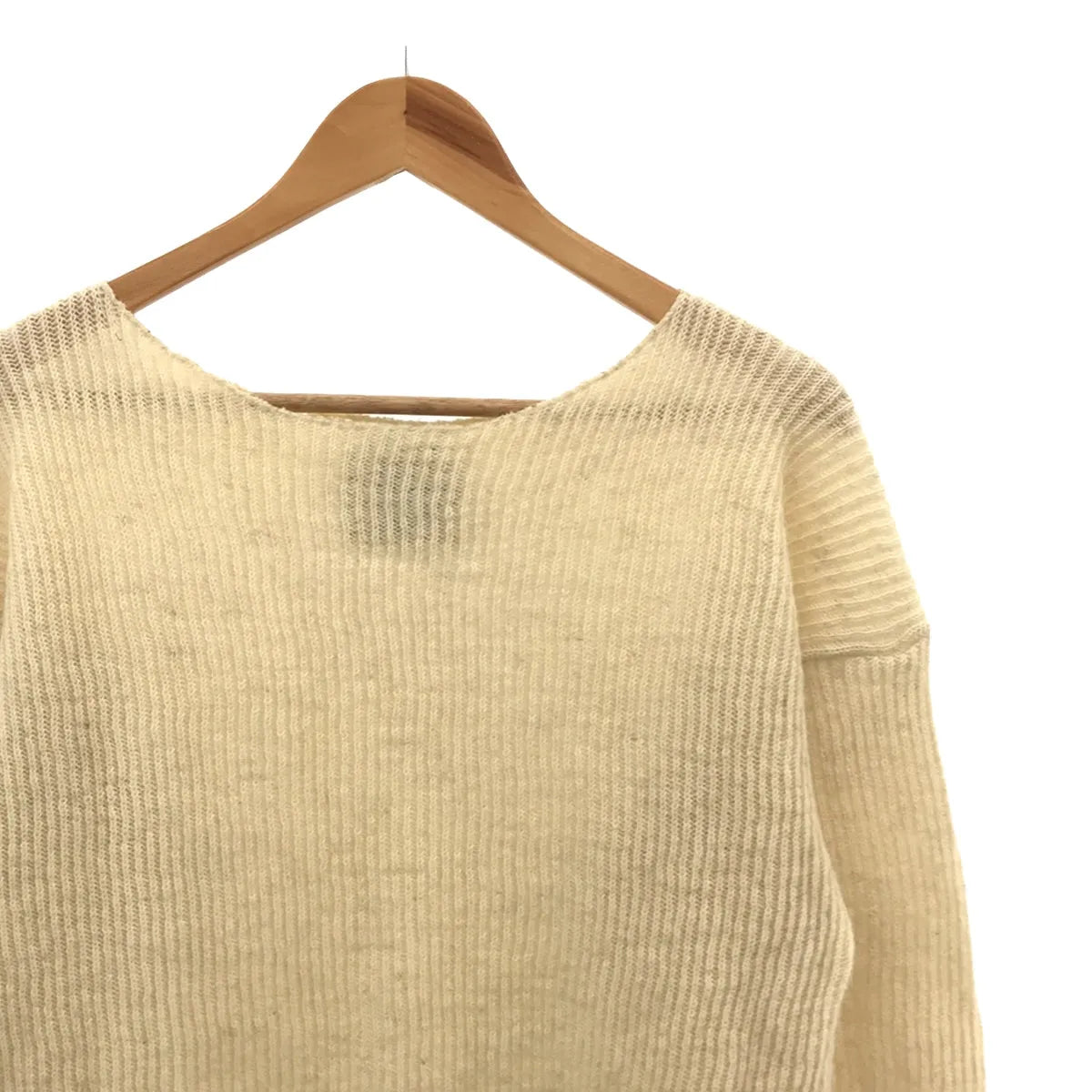 NOWOS / ノーウォス | シェットランドウールニット | アイボリー | レディース