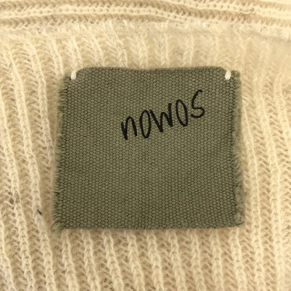 NOWOS / ノーウォス | シェットランドウールニット | アイボリー | レディース